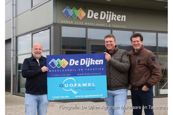 Jakko Bregman neemt De Dijken agrarische makelaardij & taxaties volledig over