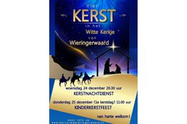Sfeervolle kerstnachtdienst en vrolijk kinderkerstfeest in Wieringerwaard