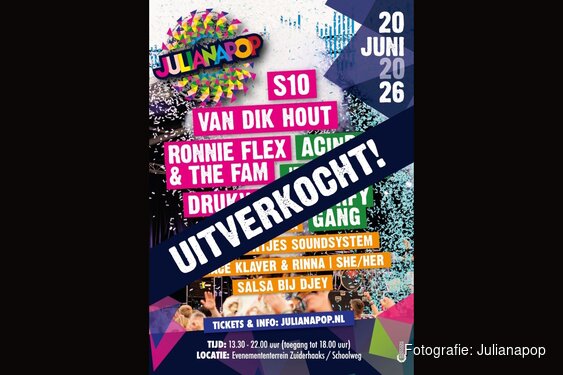 Julianapop 2026 breekt verkooprecord