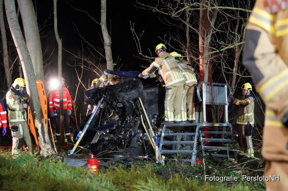 Ernstig eenzijdig ongeval op N240. Traumahelikopter en meerdere hulpdiensten ingezet