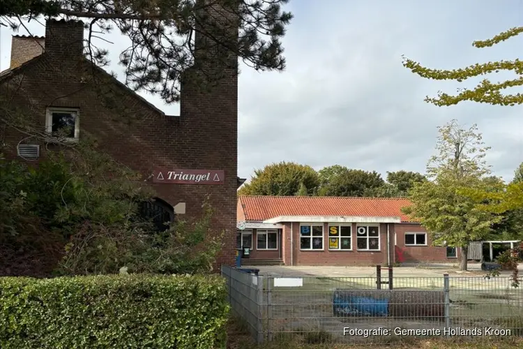 Oud schoolgebouw De Triangel in Wieringerwerf krijgt nieuwe invulling