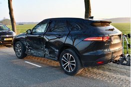 Flinke schade na botsing op kruispunt Wieringerwerf