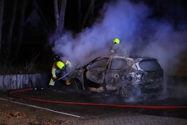 Auto door brand verwoest in Hippolytushoef