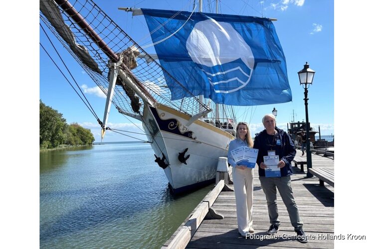 Vier locaties in Hollands Kroon krijgen Blauwe Vlag