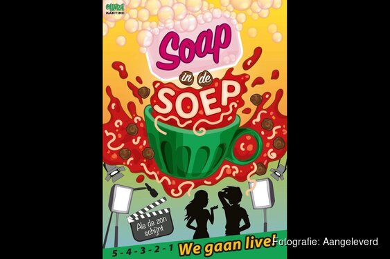 Theatergroep 1 van Dutch Dance Centre presenteert ’Soap in de Soep’   in Scagon De Luxe