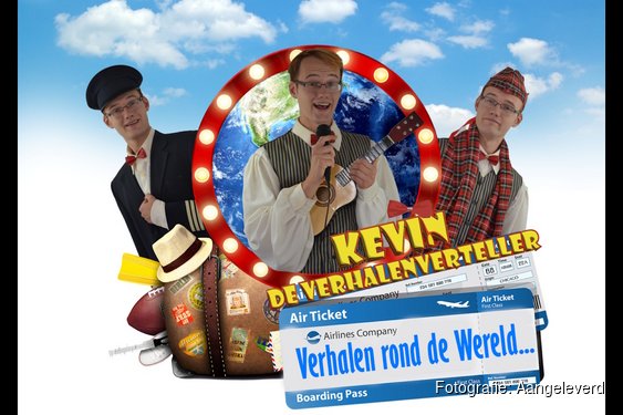 Enerverende ’Reis door Verhalen’ met Kevin de Verhalenverteller in Scagon De Luxe