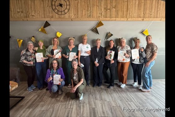 Dertien nieuwe beweegdocenten voor ouderen in Hollands Kroon