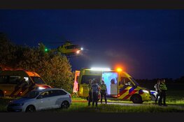 Ernstig ongeval op kruising Hippolytushoef, traumahelikopter ter plaatse
