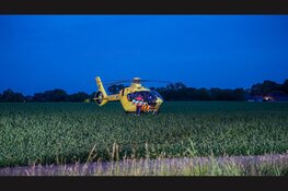 Ernstig ongeval op kruising Hippolytushoef, traumahelikopter ter plaatse