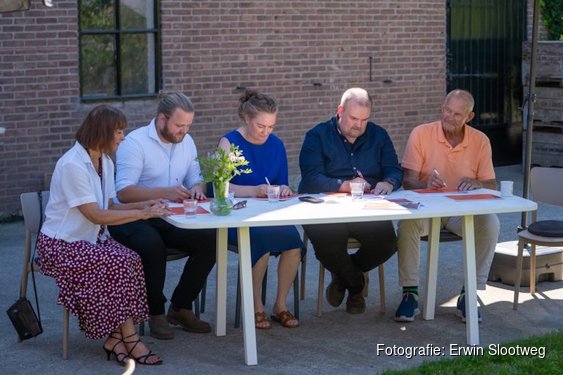 Coalitie Hollands Kroon ondertekent coalitieprogramma ‘De toekomst maken we samen’