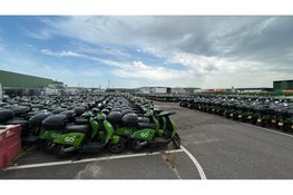 Verkoop en afvoer Go Sharing-scooters afgerond