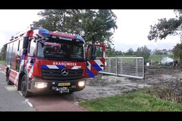 Buitenbrand veroorzaakt fikse rookwolken in Breezand