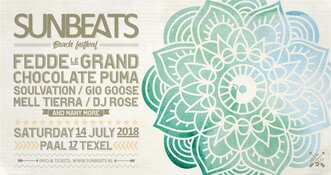 Sunbeats Beach Festival met o.a. Fedde le Grand, Chocolate Puma en meer!