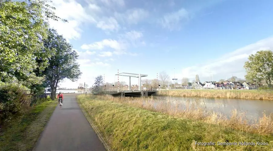 Start vervangen Kerkwegbrug Anna Paulowna november 2018