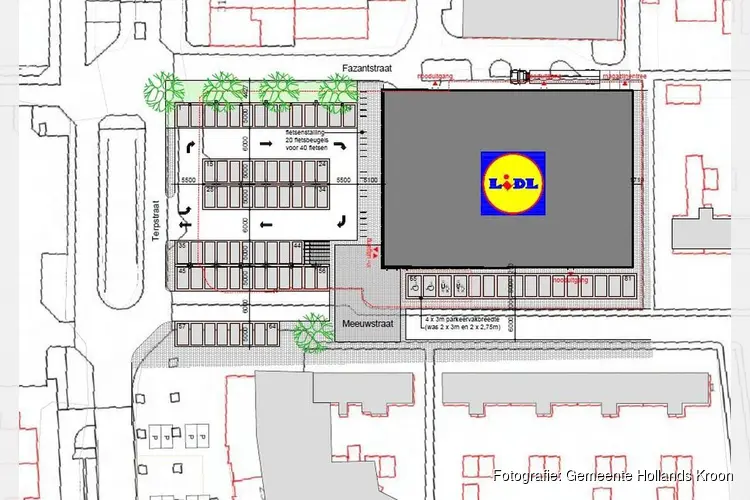 College zet volgende stap in verplaatsing Lidl Wieringerwerf