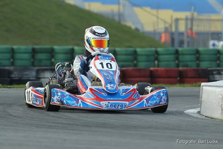 Karter Mike Geel tweede bij NK viertakt in Assen