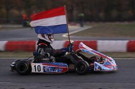 Karter Mike Geel geniet van spannende apotheose seizoen: toch nog de Nederlandse titel!