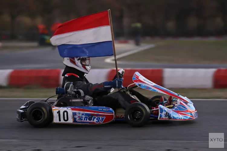 Karter Mike Geel geniet van spannende apotheose seizoen: toch nog de Nederlandse titel!