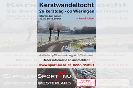 Kerstwandeltocht over Wieringen